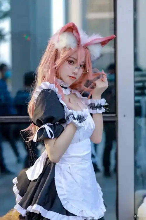 【二次元cos】玉藻前少女_der_版权_公众