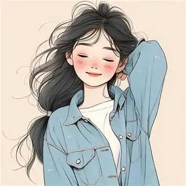 温暖微笑动漫女头像