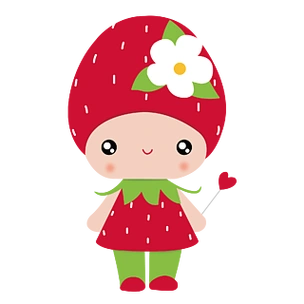 图标手绘水彩各种食物蔬菜水果蘑菇拟人可爱卡通矢量元素卡通可爱一个