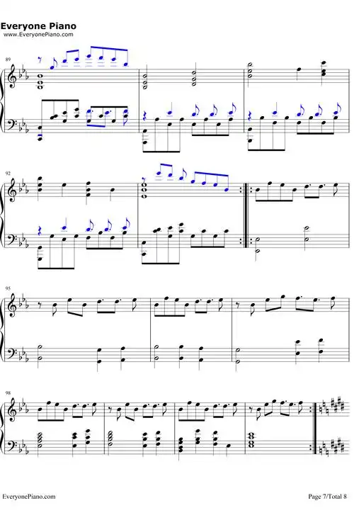 undertale钢琴谱_tobyfox_undertaletheme