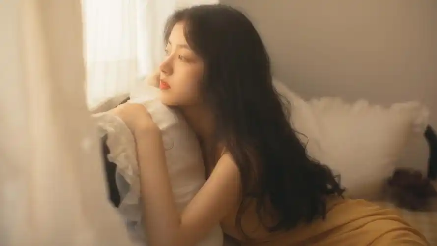 日系小清新美女唯美高清桌面壁纸