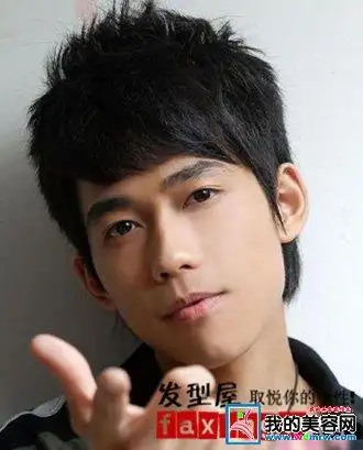 男生短发烫什么发型 男士短头发烫发发型图片全解