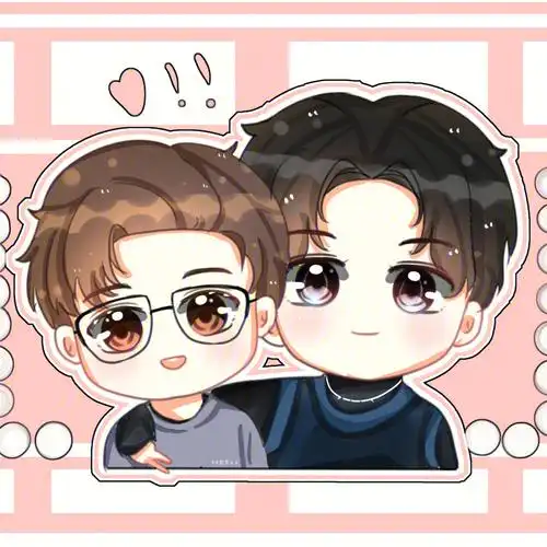 之前画的宇日俱曾q版头像终极笔记瓶邪