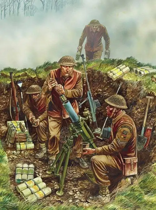 鱼鹰社二战步兵火力支援战术