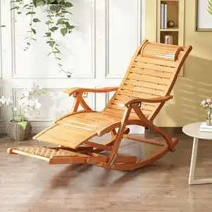 折叠椅躺椅成人阳台摇椅老人图片