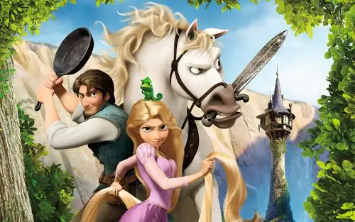 魔发奇缘壁纸图片