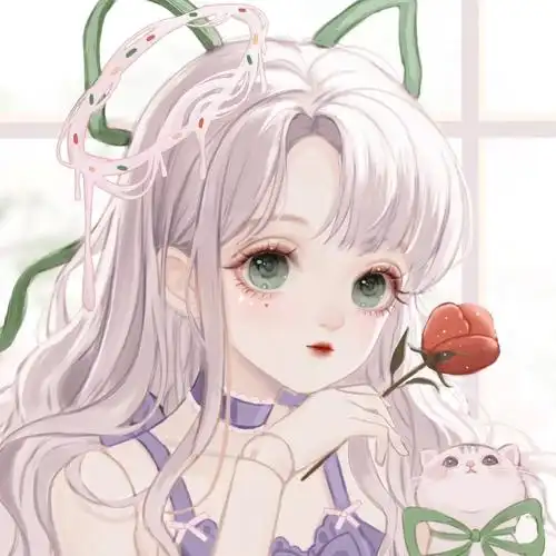 二次元唯美梦幻美少女头像卡通头像女生可爱萌二次元美女头像图片唯美