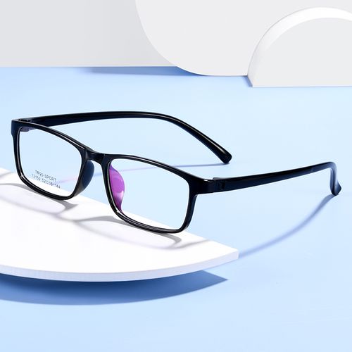 全框近视眼镜无金属无螺丝防蓝光平光玩手机专用超轻全塑料框镜架