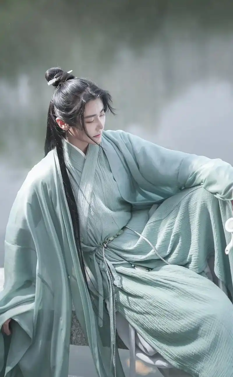 携酒挽风,棉麻质感yyds!#汉服男 - 抖音