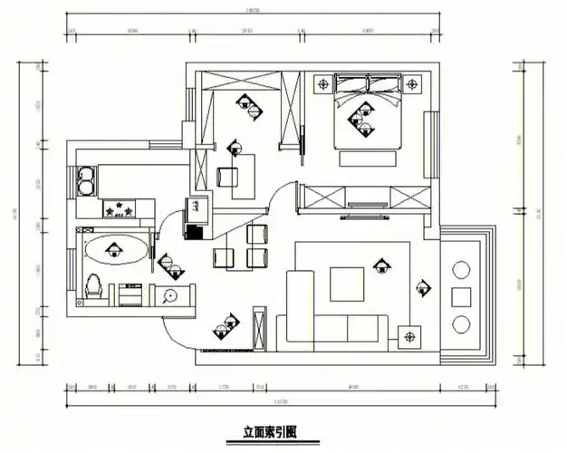 国庆cad代画低价高效率平面立面施工图