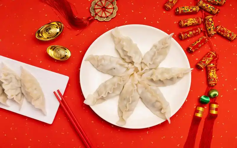 水饺美食高清电脑桌面壁纸图片