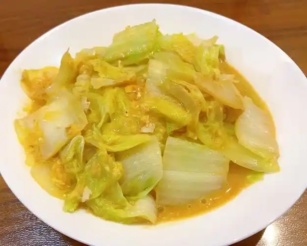 懒人蛋黄娃娃菜白菜