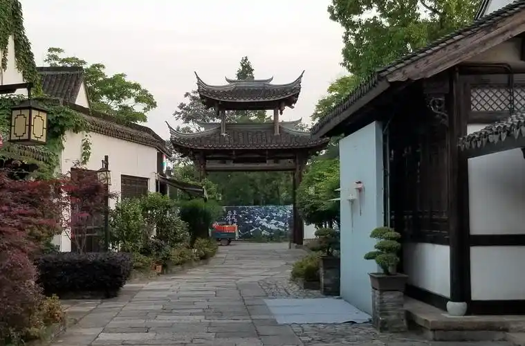 海宁盐官古城开元观堂