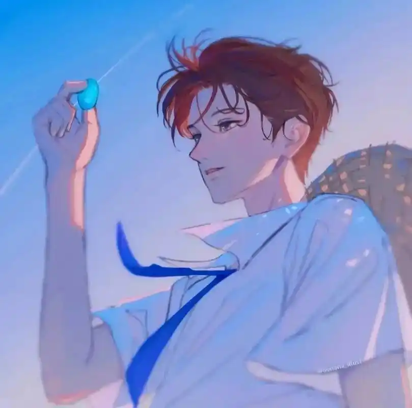 从漫画里走出来的男孩 #头像  - 抖音