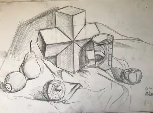 9月8日(周六)上午学生素描作业!