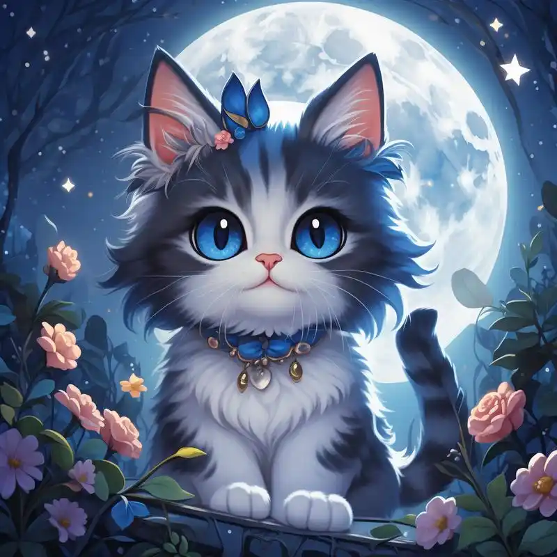 看看这些超酷的蓝猫头像,是不是超级可爱呀?