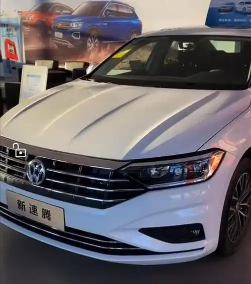 19款全新一代速腾1.2t自动舒适版倒车雷达发出响一声的时候,车体与障