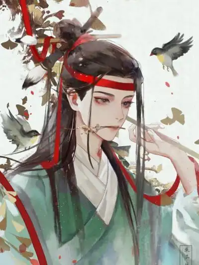 二次元古风壁纸男