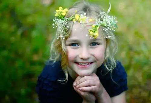 天真的笑容 最美