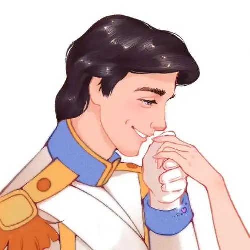 迪士尼公主的回眸王子头像