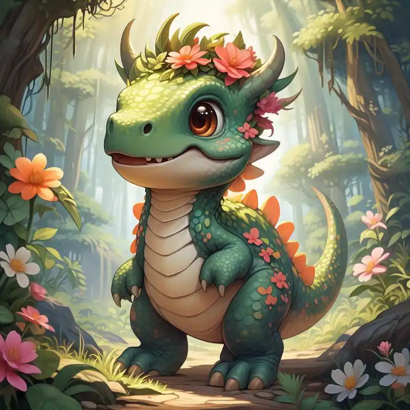 小恐龙头像来啦04快来领取吧95 呆萌可爱的小恐龙头像来啦,有没有