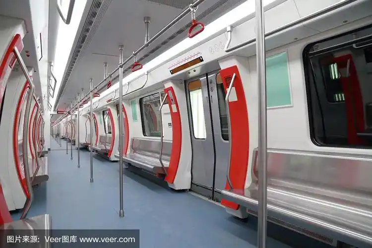 中国地铁车厢内景