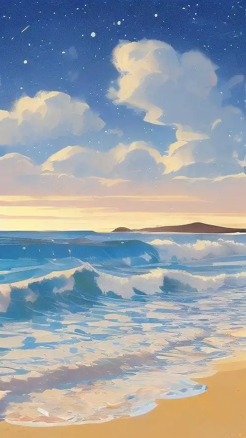 个性锁屏壁纸,星空下的独特风光90