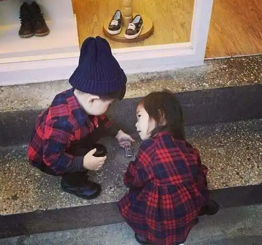 一儿一女,真是件再幸福不过的事!