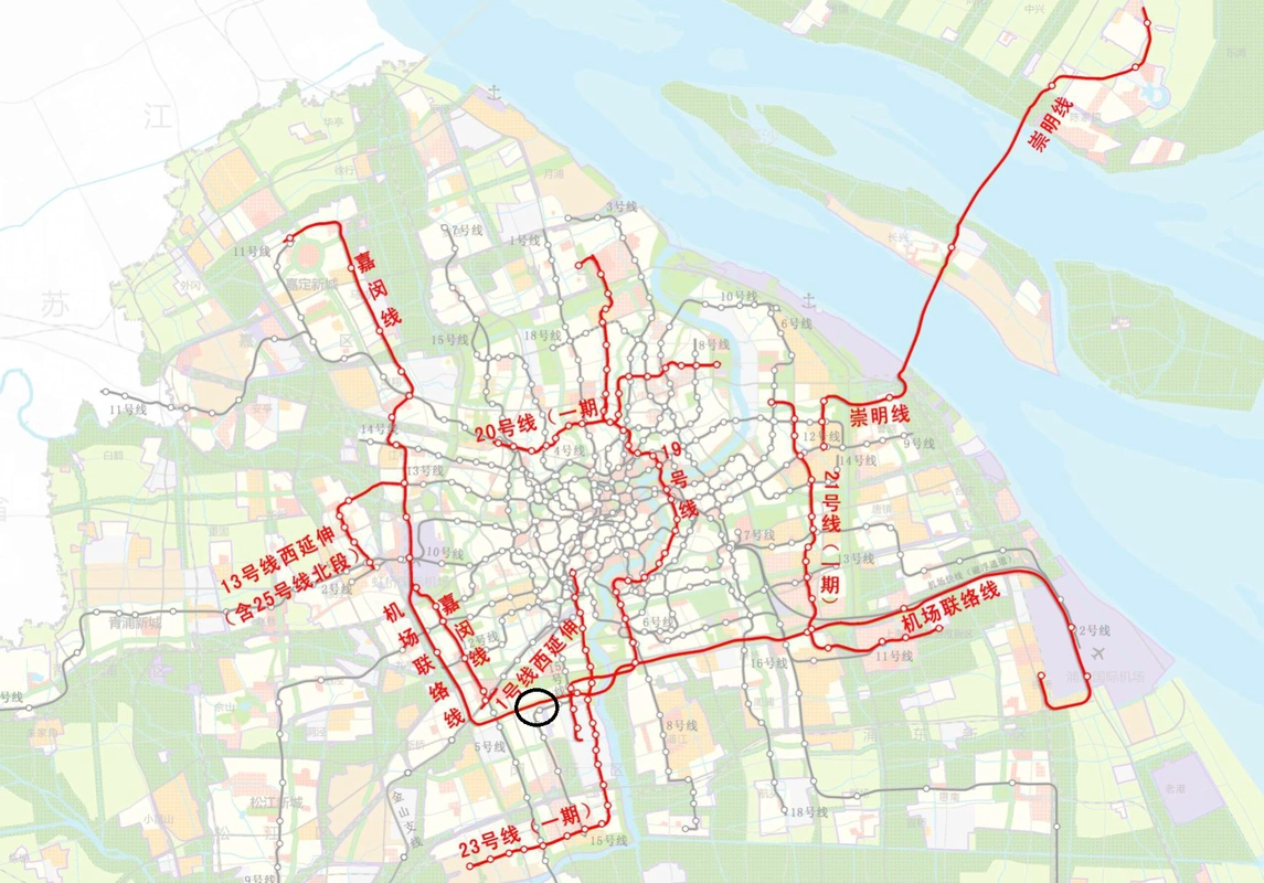 上海市域铁路机场联络线西段正式开工:位于闵行区无站点的莘庄东
