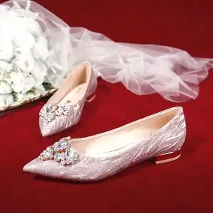 婚鞋平底热销榜