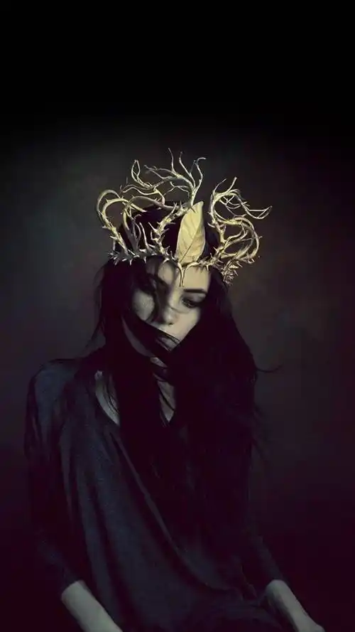 皇冠,皇冠,气质美女,高冷,手机壁纸女王的皇冠