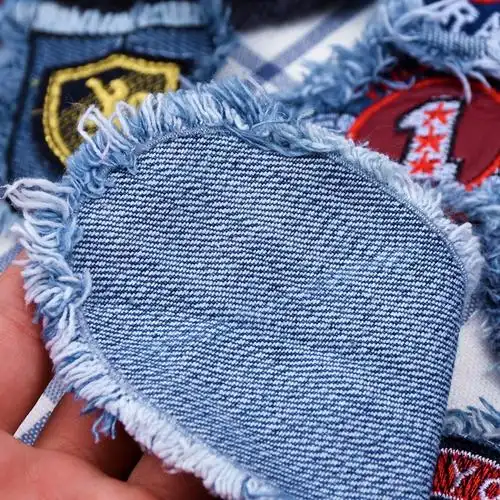 尺寸裤子外套修补布料牛仔补丁布贴