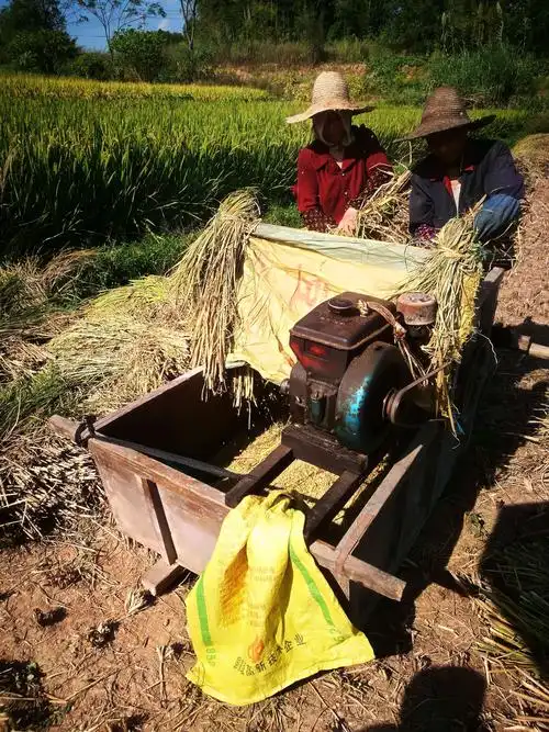 这个是打稻机.