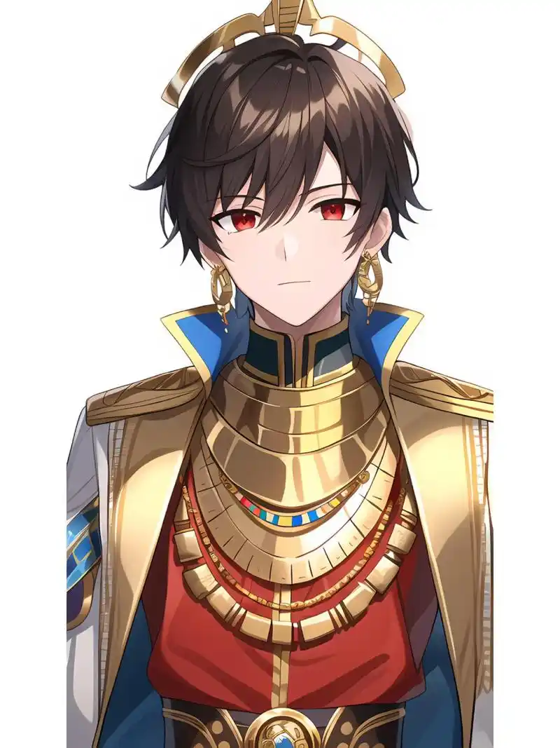 二次元帅气埃及王子  夏日滤镜