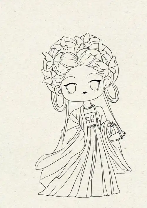 q版古风人物系列打卡第七张