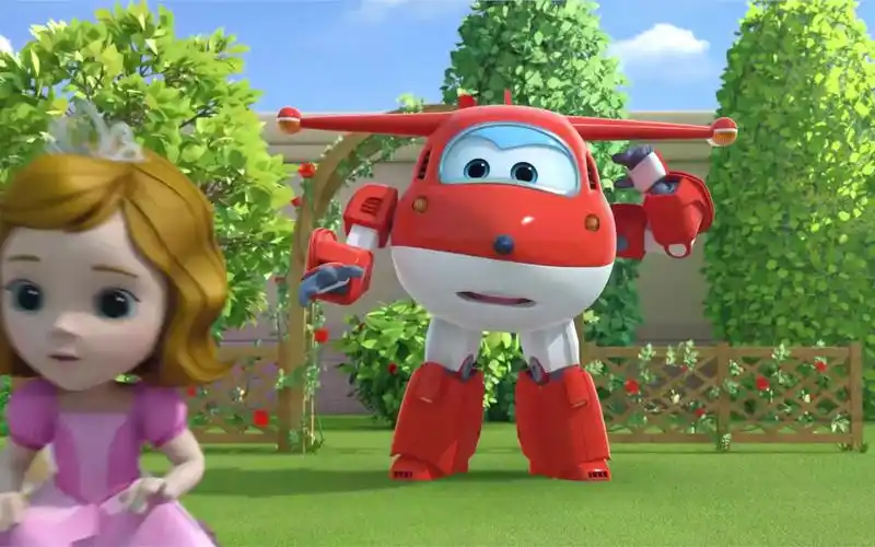 超级飞侠:狗狗抢走了项圈,乐迪帮忙抓小狗,真是太难了