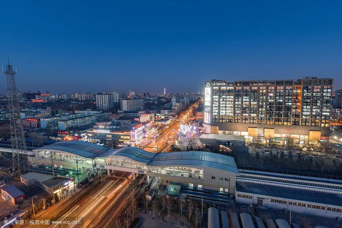 五道口建筑夜景