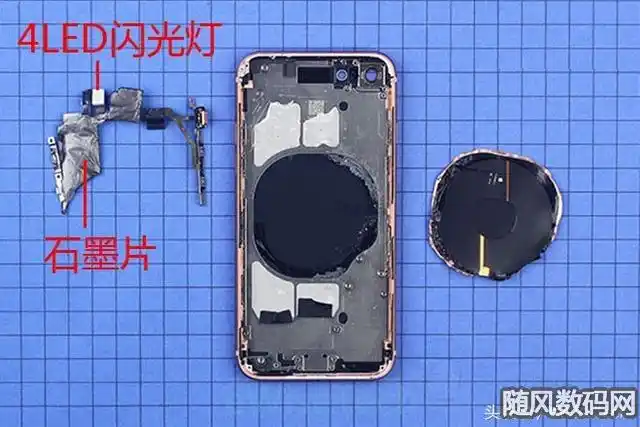iphone8拆解,内部布局变化不大