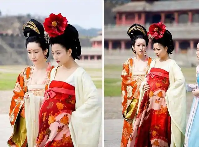 古装女星孕妇扮相程度:王珞丹70%