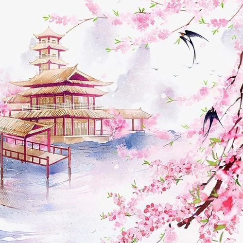 十字绣2021线绣新款烟雨江南风景清新自然小件diy刺绣古风自己绣