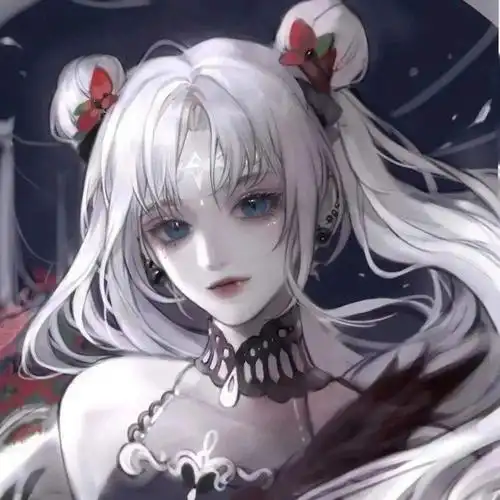 黑暗系女生头像_素材_头像动漫二次元暗黑系美少女壁纸,你就是独一无