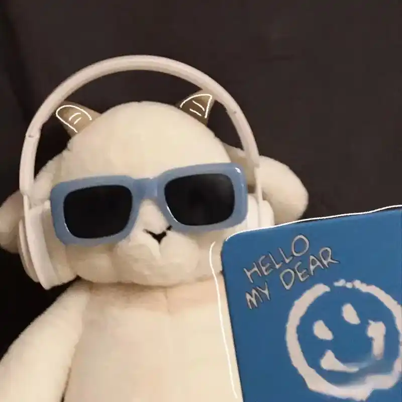 情侣玩偶头像#毛绒公仔 #ins风 - 抖音