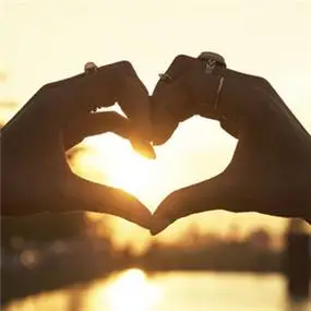 双手比心头像大全高清唯美的双手做心状图片头像