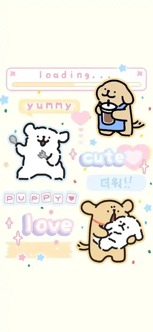 壁纸| 可爱卡通锁屏壁纸_loveeee