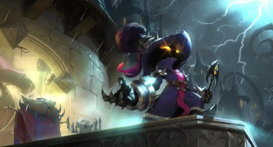 wallpaperenginelol符文之地邪恶小法师维嘉原画动态壁纸