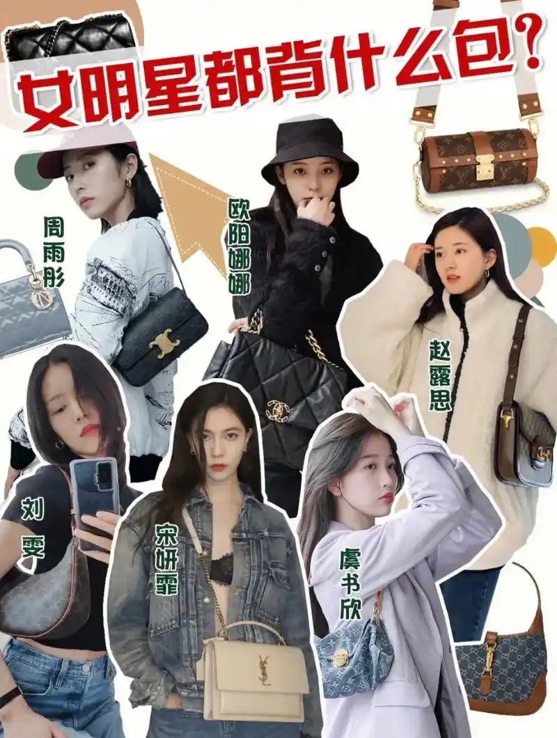 女明星都背什么包#包治百病 - 抖音