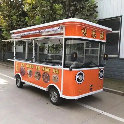 移动餐车摆摊小吃车各种多功能小吃车
