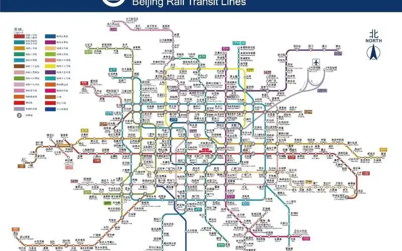 北京地铁线路图2022至2025