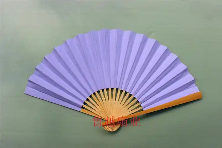 7寸纸质扇手绘扇子折扇单面空白扇子涂鸦绘画diy