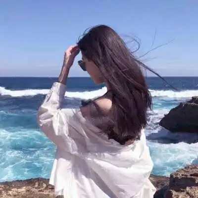 女生背影霸气十足头像